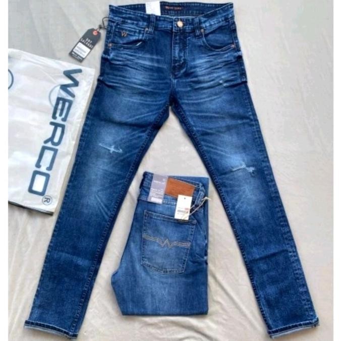 celana jeans panjang pria - celana werco original - celana import pria
