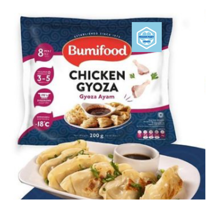 

Bumifood Chicken Gyoza 200gr isi 8pcs - Depo Frozen Airmadidi