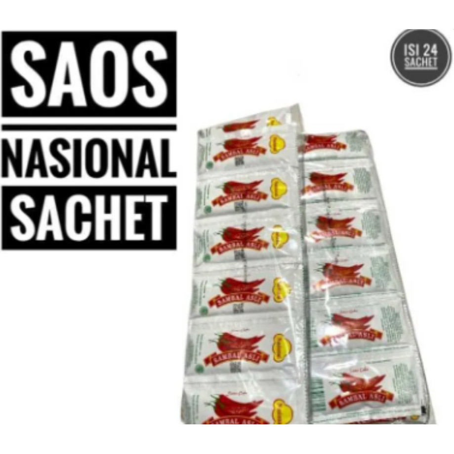 

Saus Nasional Saschet isi 24pcs - Depo Frozen Airmadidi