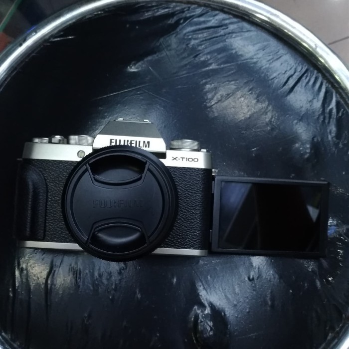 Fujifilm Xt-100 Xt100 Kit 15-45Mm Ois Pz Garansi Resmi