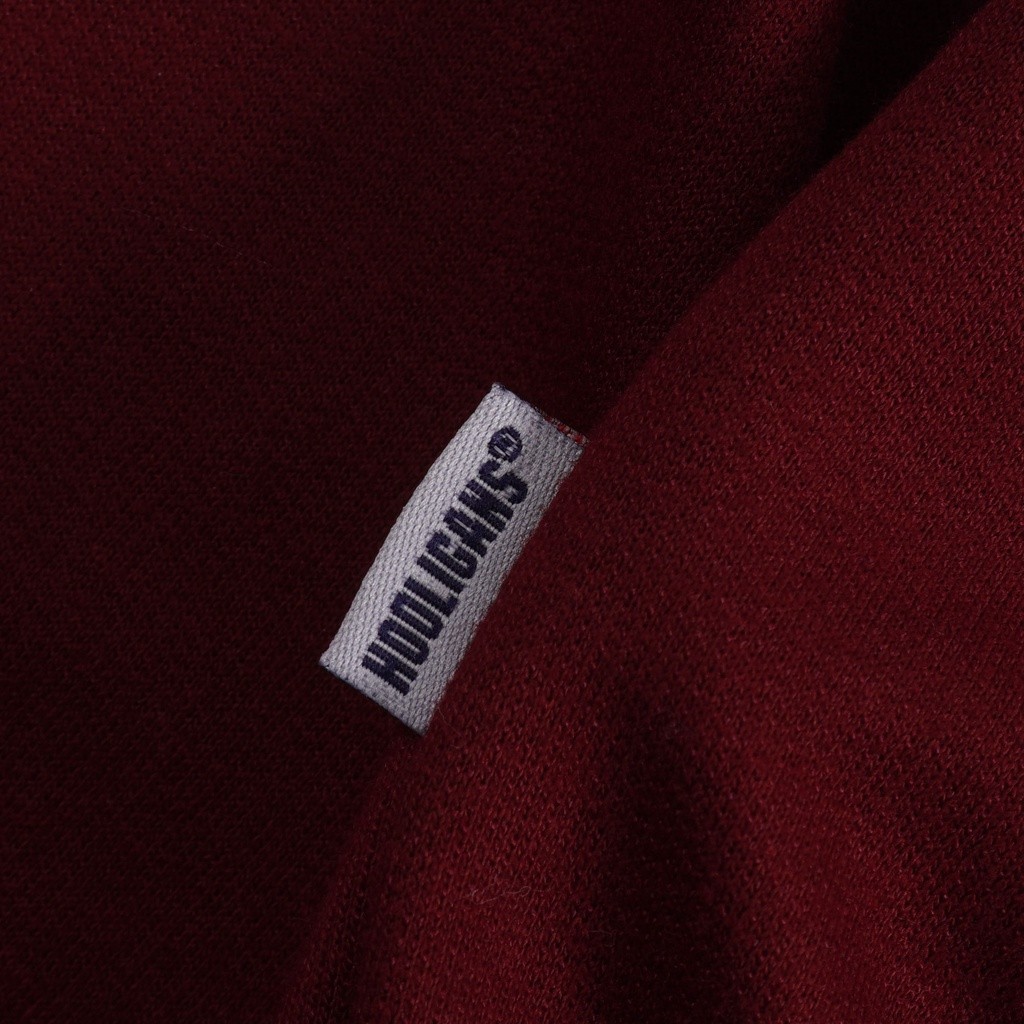 [NMDS COMPANY] PREMIUM CREWNECK Hooligans Sweater Crewneck Netral Maroon