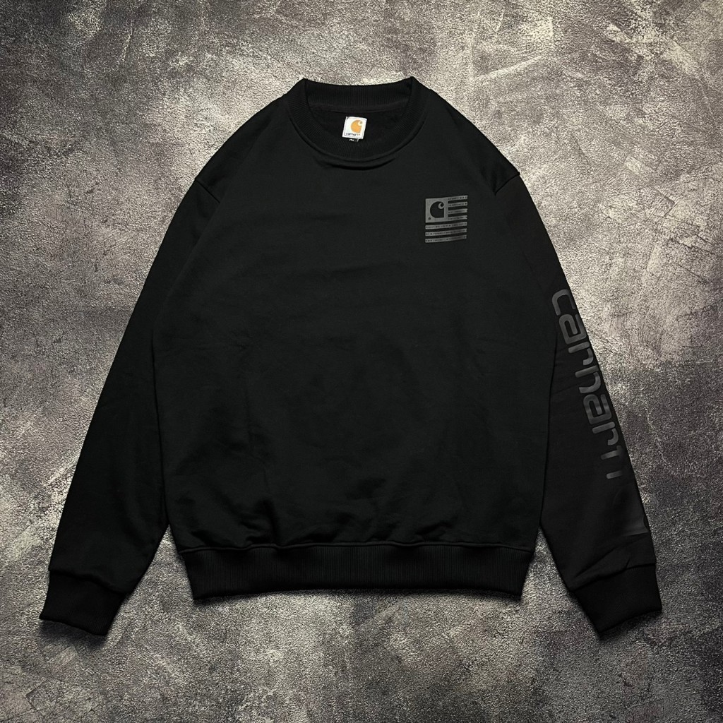 [NMDS COMPANY] PREMIUM CREWNECK Sweater Crewneck Carhartt Original Full Hangtag Label