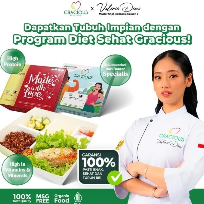 

Katering Program Diet Lunch Only [ 20 Day ]