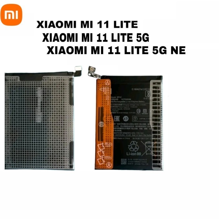 Jual Baterai Original Xiaomi 11 Lite - 11 Lite 5G - 11 Lite 5G NE Berkualitas