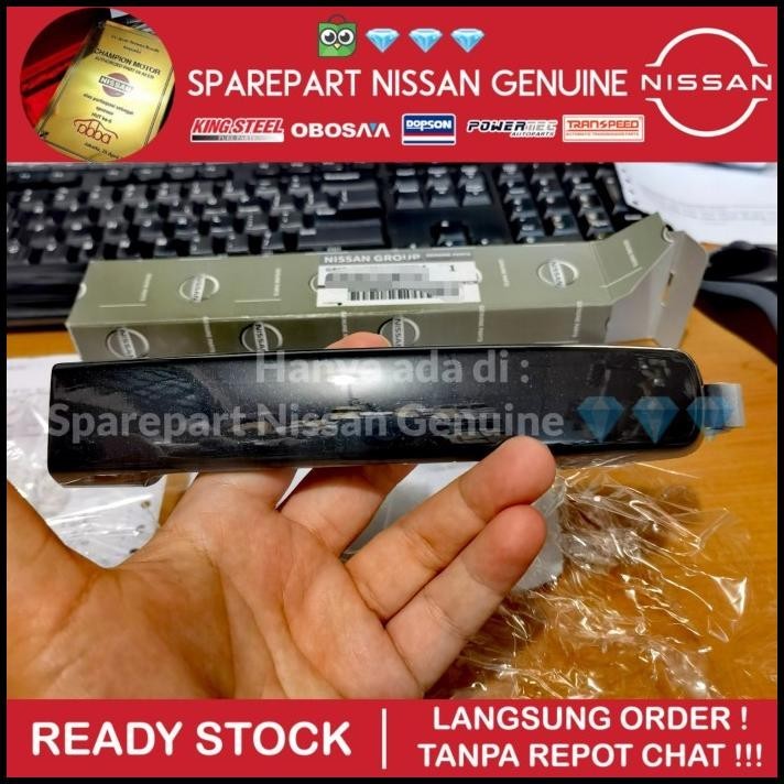 TERBARU NAVARA D40 GAGANG HANDLE PINTU LUAR DEPAN 100% ORIGINAL NISSAN 