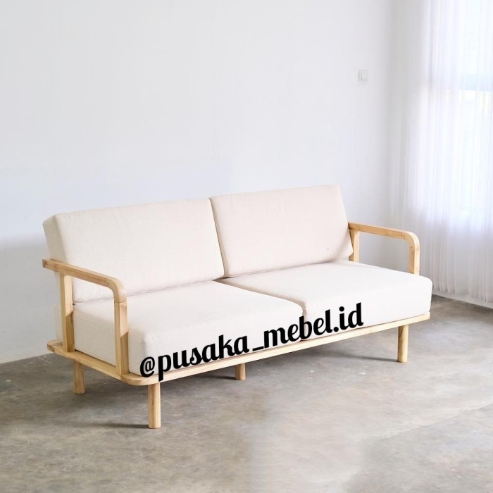 bangku sofa panjang minimalis kayu jati bangku sofa tv ruang tamu kayu| Mebel Jepara