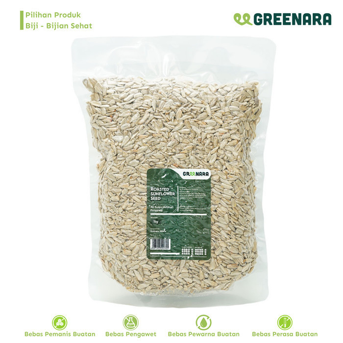

Terlaris Kuaci Kupas Panggang 1 Kg / Roasted Sunflower Seed SALE