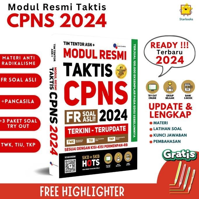 

Buku Modul Resmi Taktis Cpns 2023 Terkini-Terupdate - Garda Cendekia