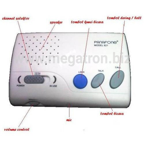 Wireless Intercom (Interkom Tanpa Kabel)