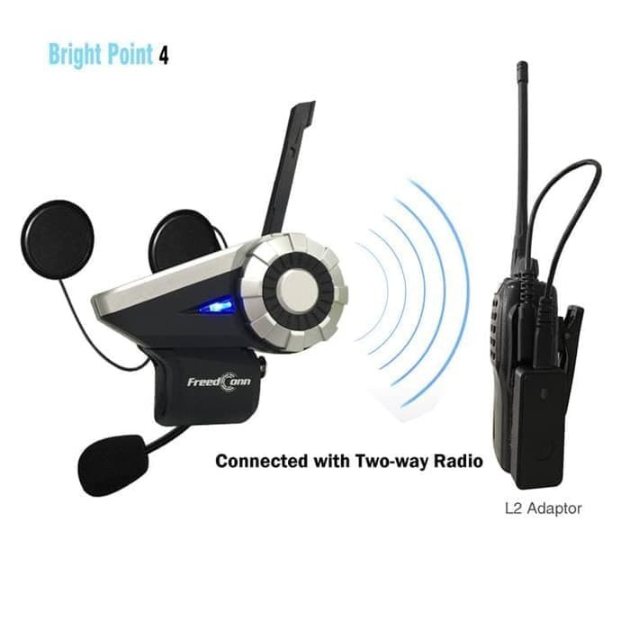 Freedconn T-Rex Bluetooth Helm Intercom + Remote Handbar L3 + Fm Radio