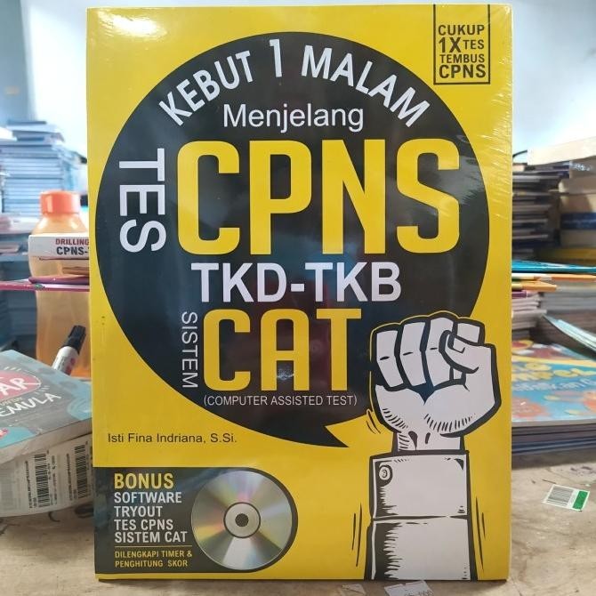 

Kebut 1 Malam Menjelang Tes CPNS Sistem CAT (Computer Assisted Tes)