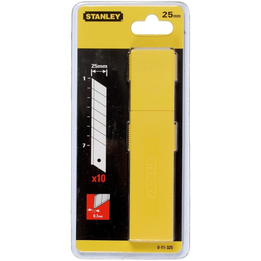 

Isi Cutter / KNIFE-BLADE 25MM LEN 110MM (10PCS/BOX) / Stanley 11-325