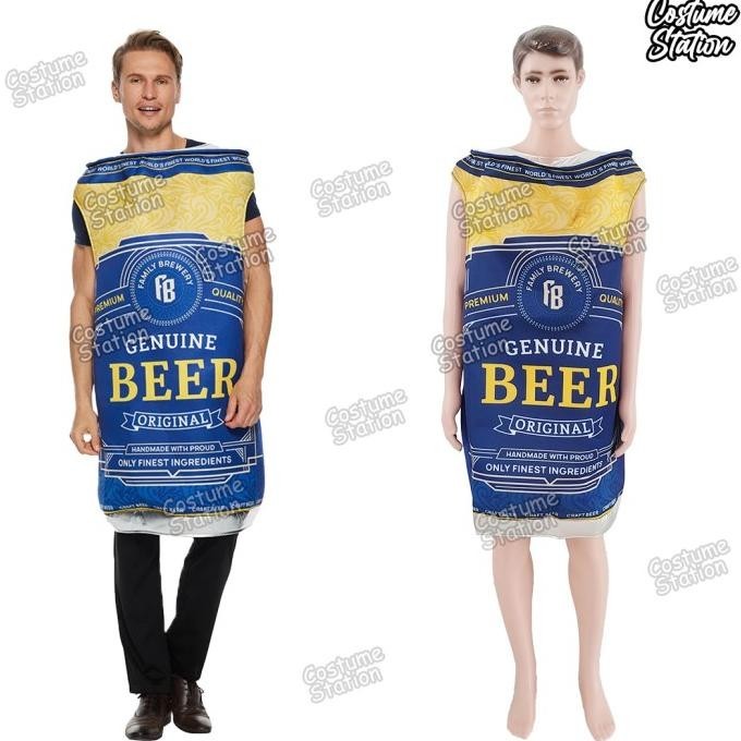 Kostum Beer Can Mascot / Costume Bir Kaleng Minuman Alkohol dewasa