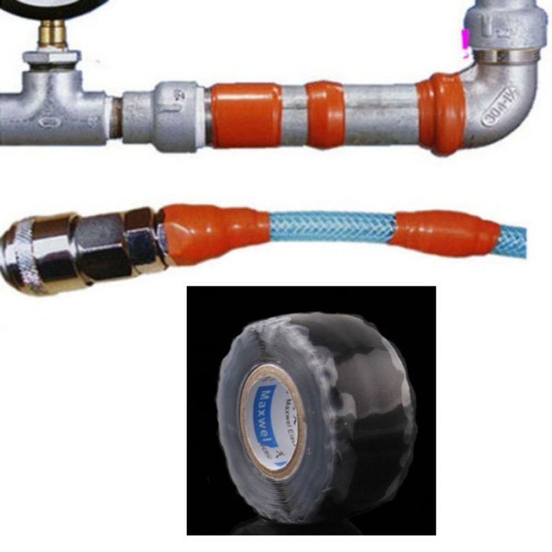 Buzper Lakban Isolasi Pipa Ledeng Waterproof Anti Bocor 3M A92