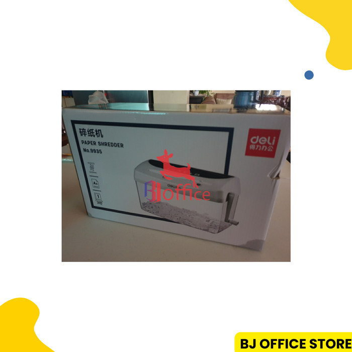 

Paper Shredder Deli 9935 / Penghancur Kertas Manual