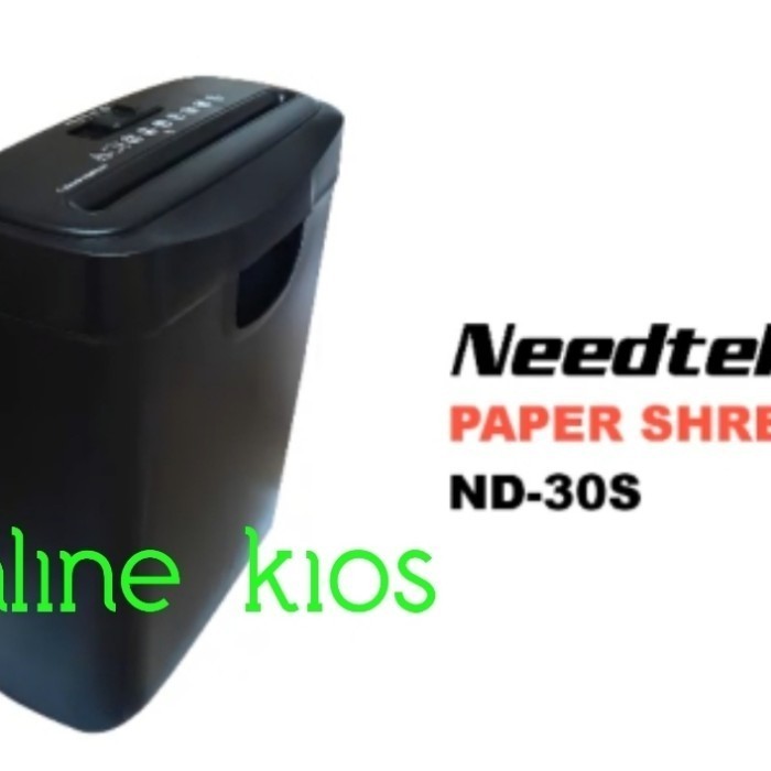 

NEEDTEK ND30S Strip Cut Paper Shredder Mesin Penghancur Kertas ND-30S