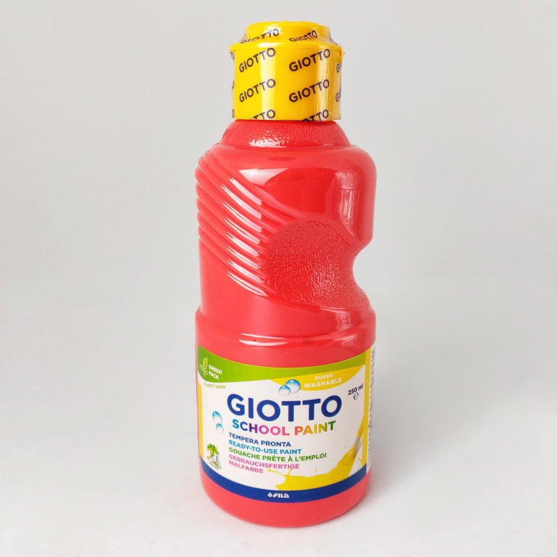 

Giotto Schoolpaint 250 Ml, Scarlet Red