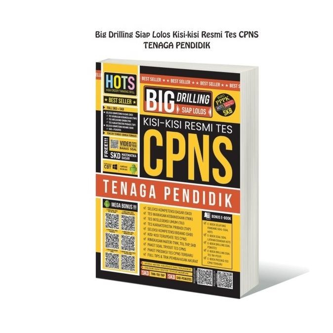 

Buku CPNS : Big Drilling Tes CPNS Tenaga Pendidik - ORI