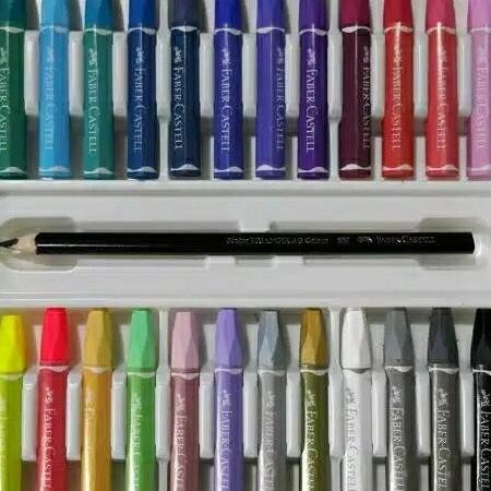 

Crayon 48 Warna Faber Castell / Hexagonal Oil Pastel Faber Castell 48