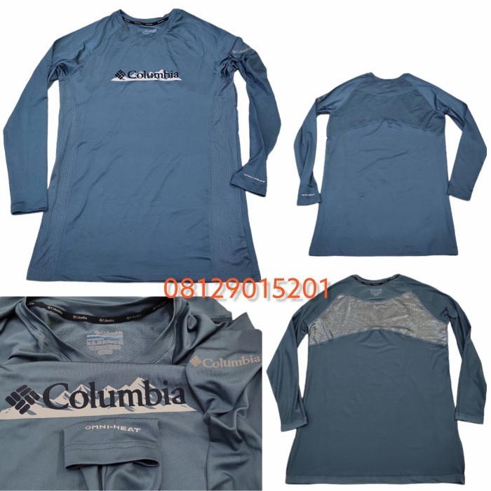 Baselayer Columbia Omni-Heat Pakaian Olahraga Compression Big Size