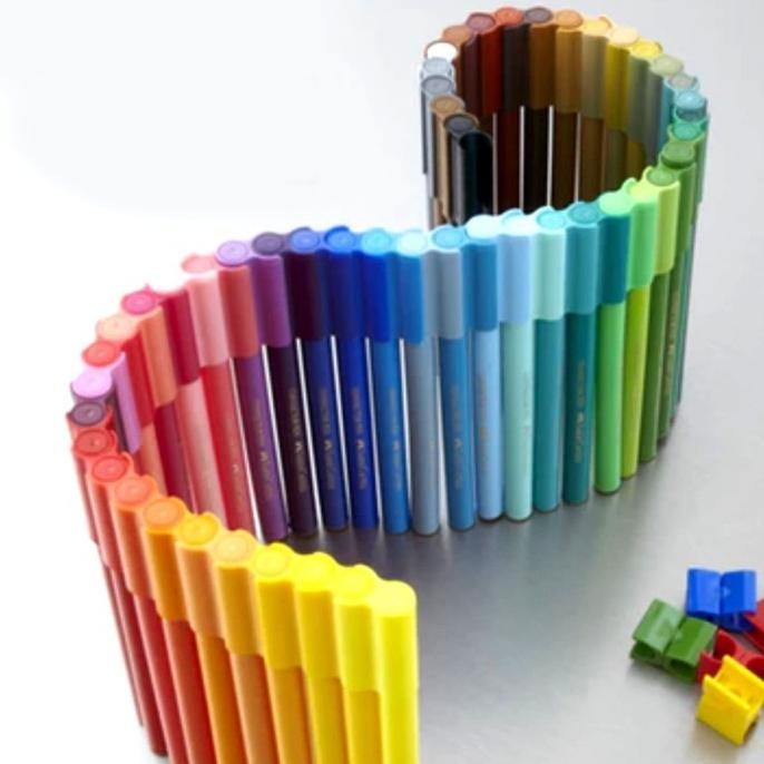 

Faber Castell Connector Pen 80 Colors Spidol Warna Gift Set