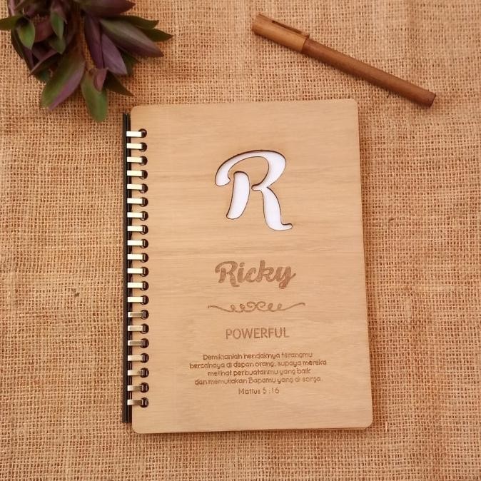 

Notebook Kayu Refill A5 L Personalized Notebook Refill A5 L Buku Kayu