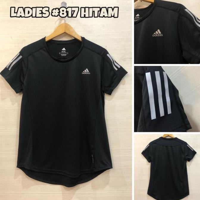 Big Sale Kaos Dri-Fit Sport Wanita Adidas Pink/Merahmuda 817 Bisa Cod