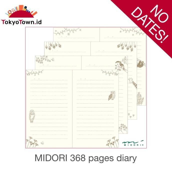 

Midori Diary "My Stories And Memories" # Notebook, Journal