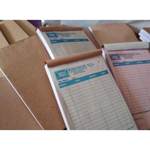 

Cetak Nota Ncr 2 Ply / Rangkap 2 Murah + Numerator