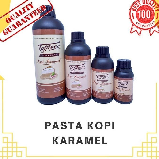 

Toffieco Pasta Perisa Kopi Karamel 500 Gram