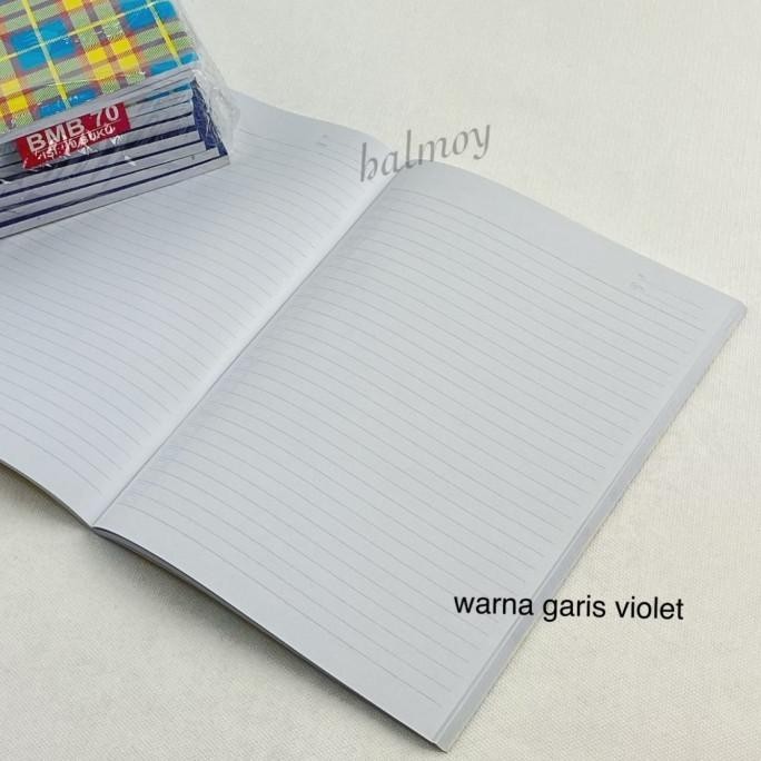 

Buku Tulis Boxy Bmb ( Best Maxi Book ) 70 Lembar ( 1 Pack = 10 Pcs )