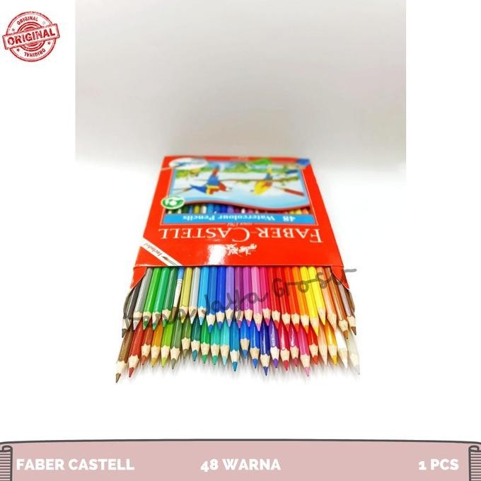 

Irenajayagrosir - Pensil Warna Faber Castell 48 Warna Free Koas Rautan