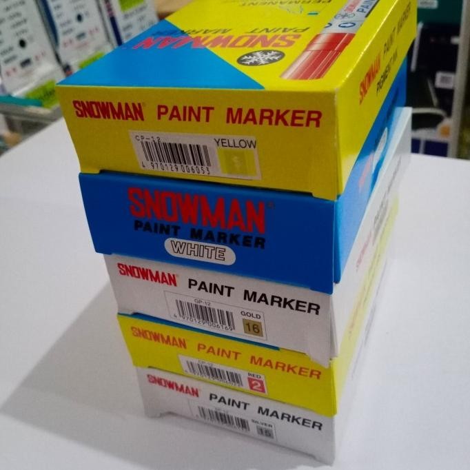 

Spidol Besi Snowman Cp-12