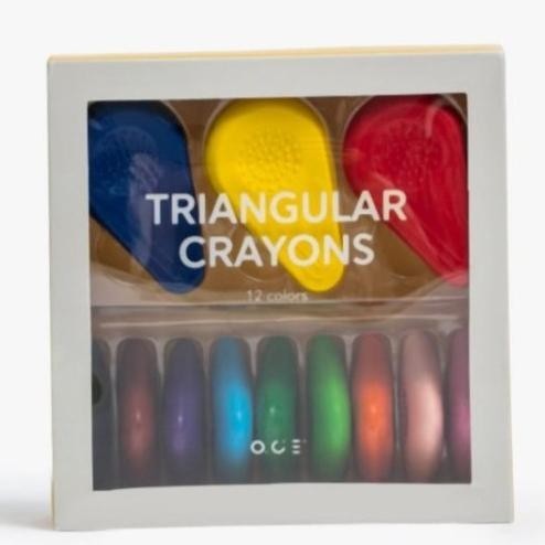 

Moyoo Triangle Crayons / Gampang Grip / Clean / Washable / Crayon