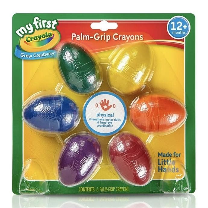 

Crayola Mfc 3Cr Palm Grip Crayon,12Pk