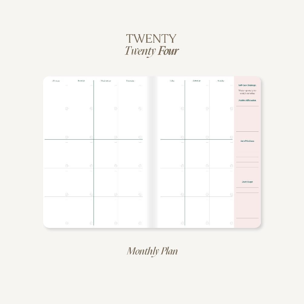 

SALE Paperie Lab - 2024 Weekly Planner Agenda - Leather eq-77