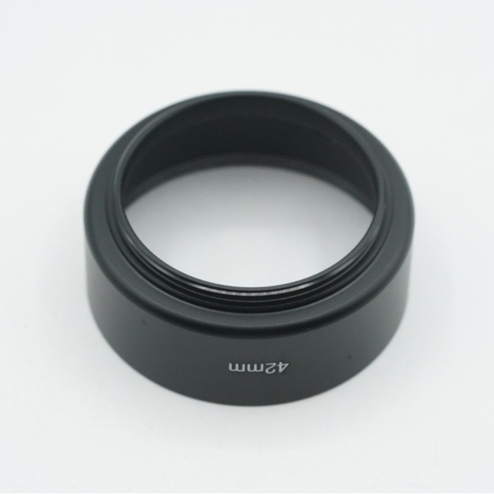 Hood Lensa 42Mm Metal Hood Standard Lens Universal 42 Mm Screw In