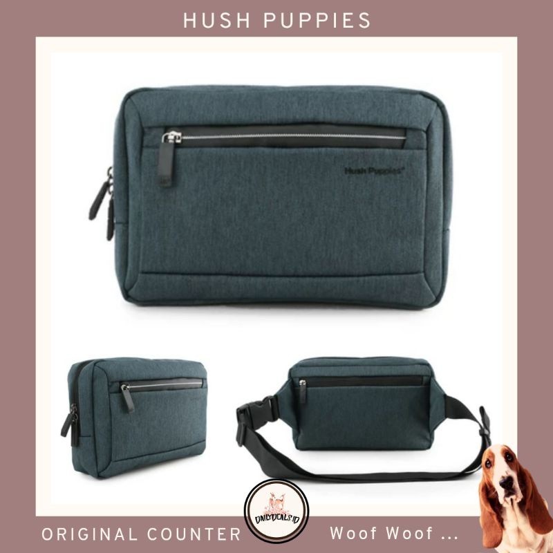 [READY] Jast[p] HUSH PUPPIES BUMBAG WAISTBAG ORIGINAL COUNTER TAS PINGGANG DADA PUNGGUNG PRIA