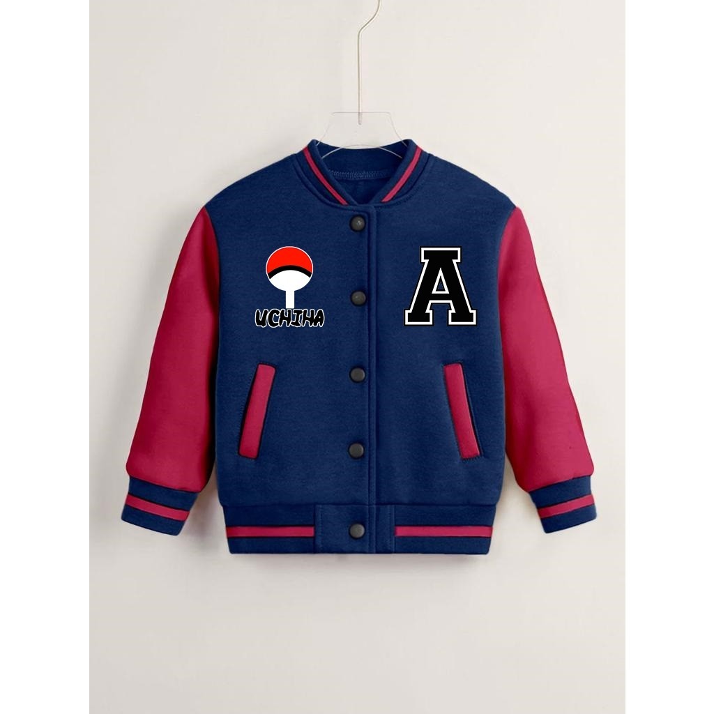 Promo Mega Sale 5.5 // Jaket Anak Baseball Umur 2 - 12 Tahun/Jaket Varsity Baseball Anak Laki Laki