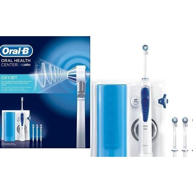 Oral B Oral-B Oxyjet Water Flosser Semprot Karang Gigi Oral Irrigator