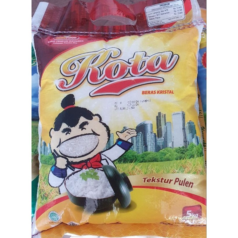 

BERAS KOTA KEMASAN 5KG