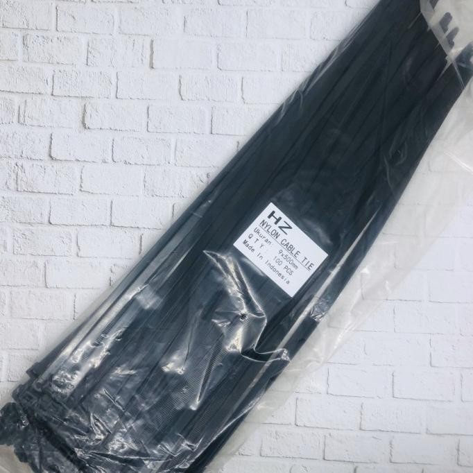 

Cable Ties/kable tis/kabel ties 9 x 500 mm Hitam