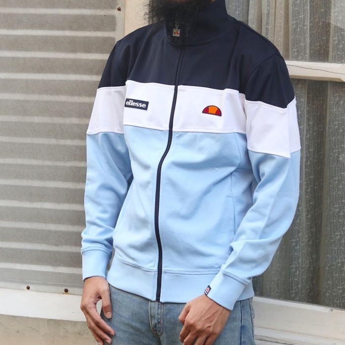 ELLESSE CAPRINI TRACKTOP LIGHT BLUE