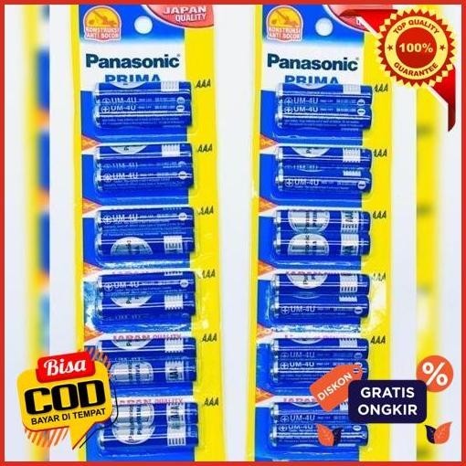 

Hot Sale (1Renteng)Baterai / Batre Panasonic Prima Aaa / A3 Isi 2 Pcs Termurah