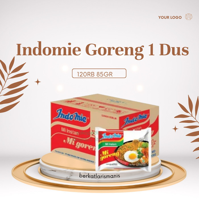 

INDOMIE GORENG 85 GRAM 1 KARDUS