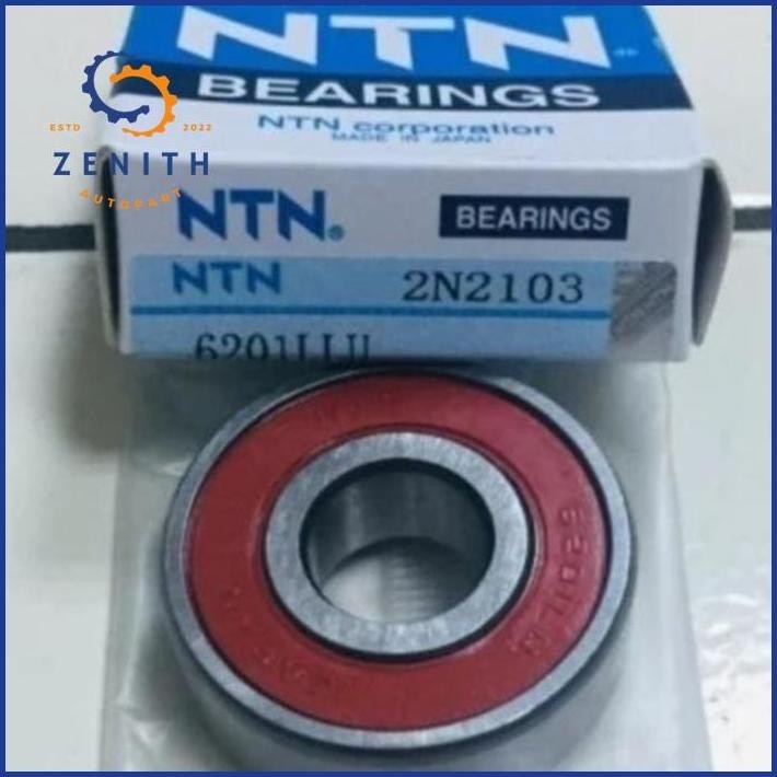 BALL BEARING BERING 6201LLU 6201 LLU NTN ORIGINAL