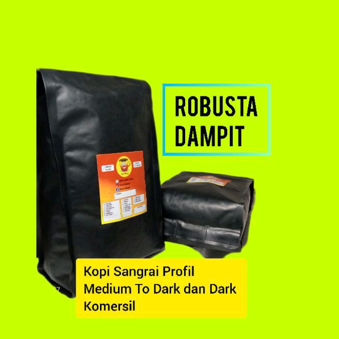 

Kopi Robusta Dampit Bubuk 1 Kg Medium To Dark Kopi Giling/Kopi Bubuk/Kopi Sangrai/Roastedbean