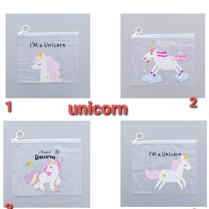 

OLH - Tempat Pensil Unicorn Dompet Masker Pink Panther Tas HP Unicorn Murah TERLARIS