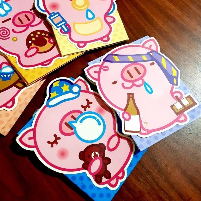 

OLH - Paper Bag Piggy Dekorasi Kado Ultah Murah TERLARIS