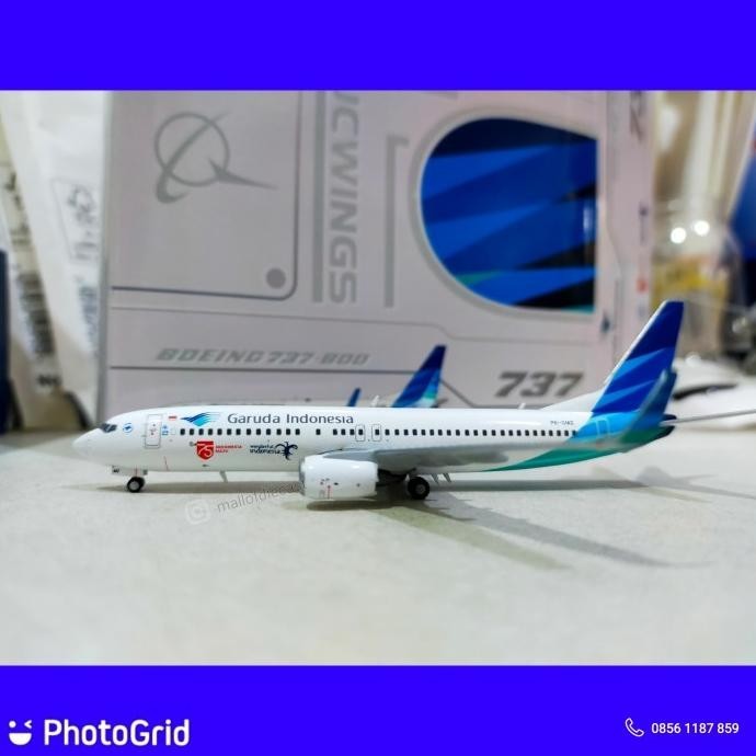 Garuda Indonesia Boeing 737-800 Indonesia Maju PK-GMZ JC Wings 1:400